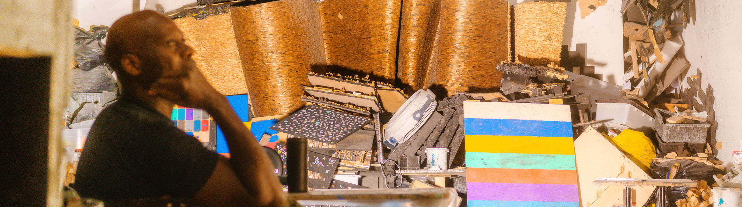 Read more about In the studio: Leonardo Drew and the art of controlled chaos