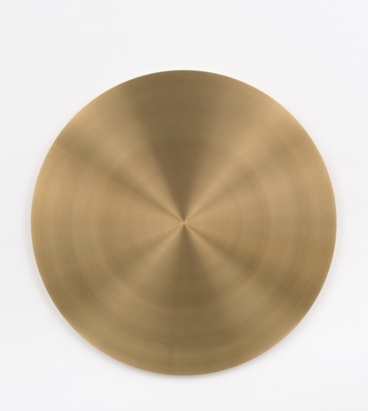 Brass Disk by Ann Veronica Janssens (2010)