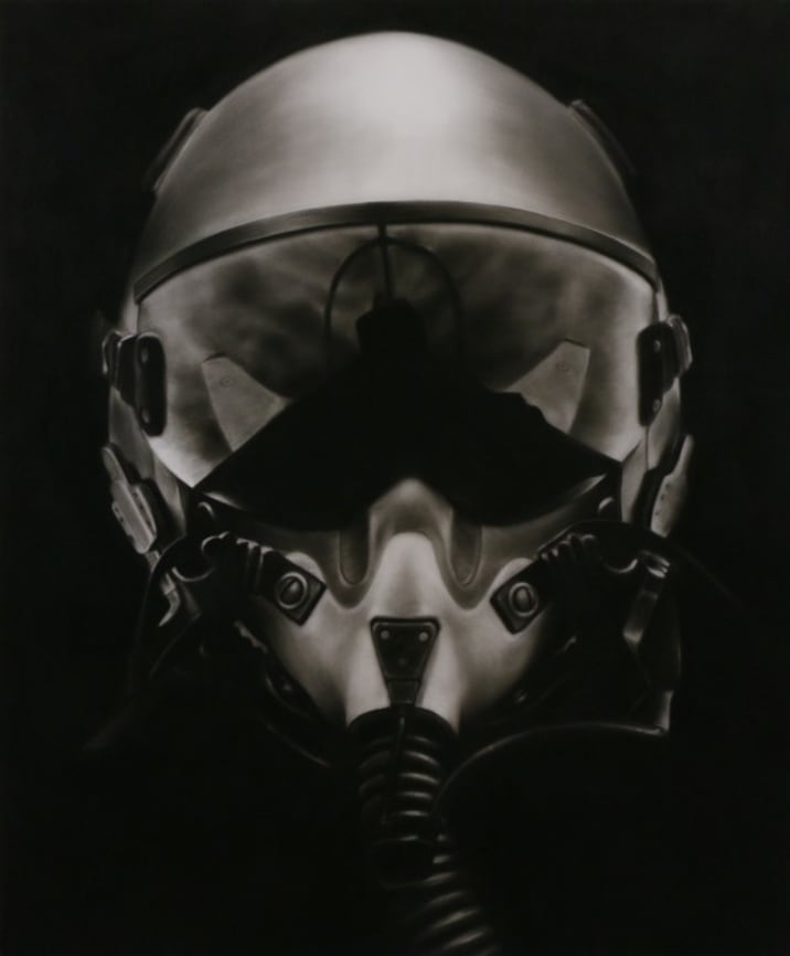 Robert Longo | Untitled (F-22 Raptor), 2016 | Art Basel