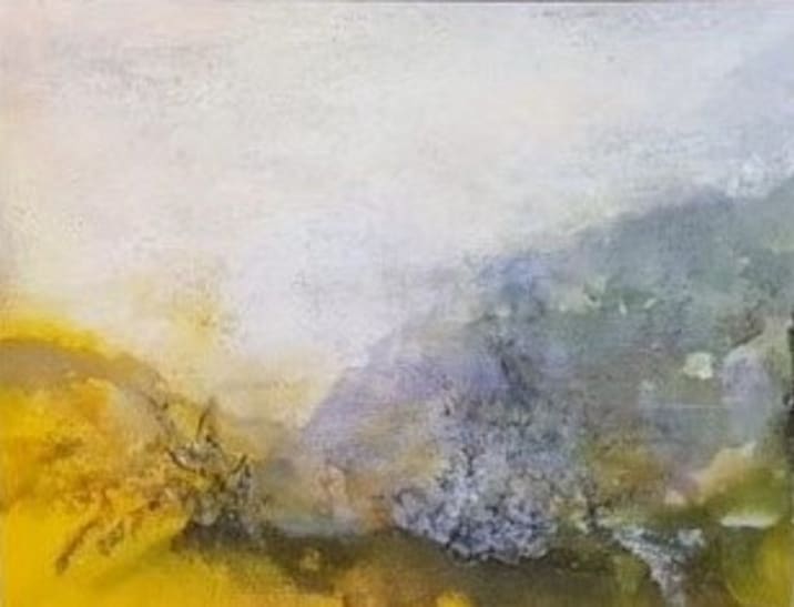 Zao Wou-Ki | Vague Rouge-Blanc-Bleu, 2004 | Art Basel