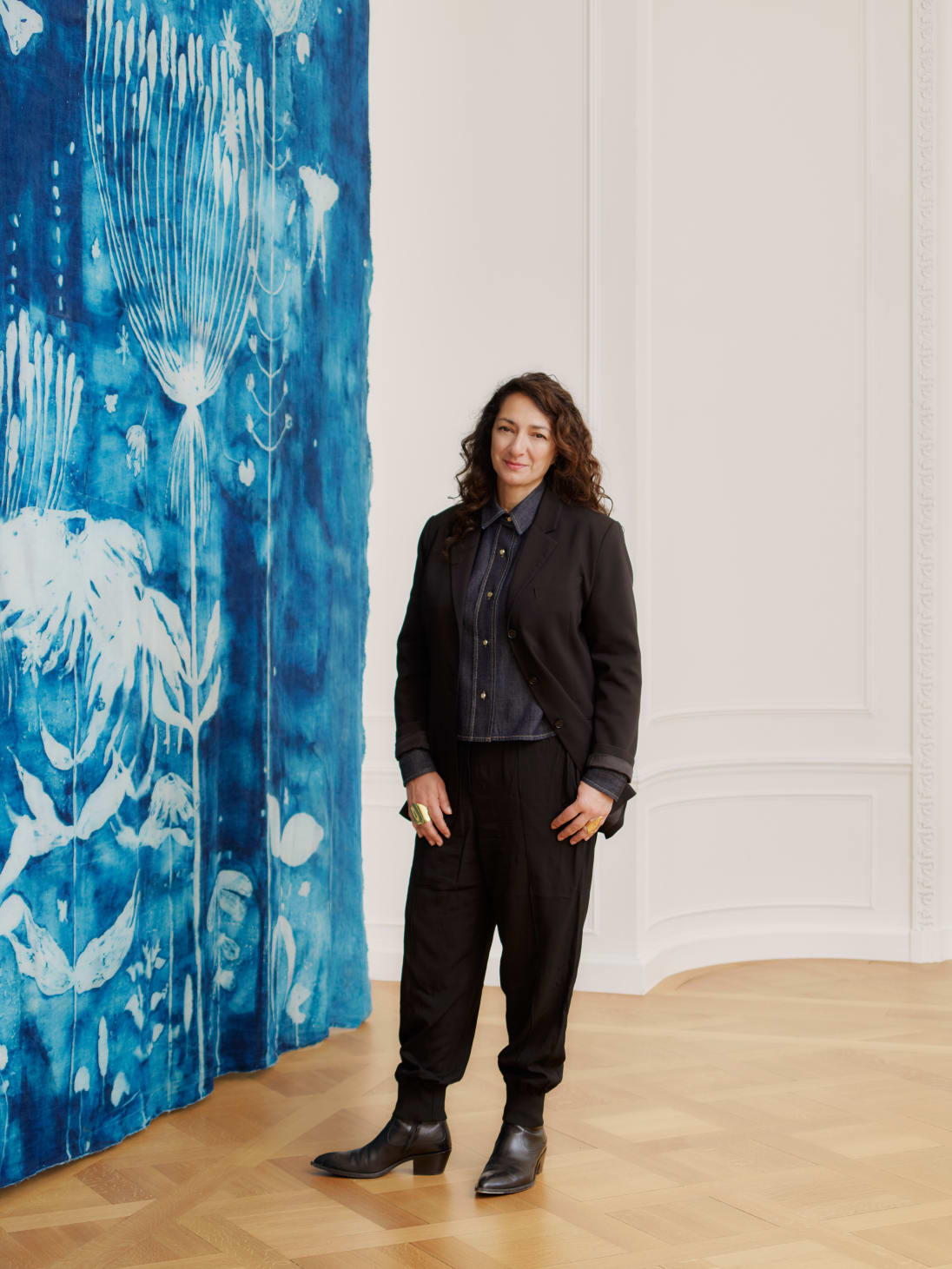 Portait of Vittoria Matarrese. Photography by Luigi Fiano for Art Basel.