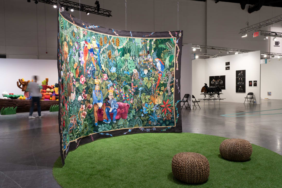 Chiachio & Giannone, La Famille dans la Joyeuse Verdure, 2013-2019, presented by Ruth Benzacar Galería de Arte. © Art Basel