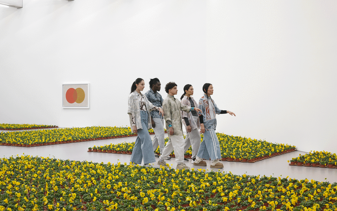 Nina Beier and Bob Kil, Field Trip, 2024. Installation view of 'A Model' at Mudam Luxembourg, 2024. © Photo: Mareike Tocha | Mudam Luxembourg. Courtesy of the artists, Croy Nielsen, and Standard (Oslo).