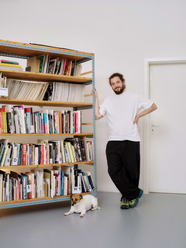 Alessio Binda, the President of the Association La Rada. Photography by Luigi Fiano for Art Basel.