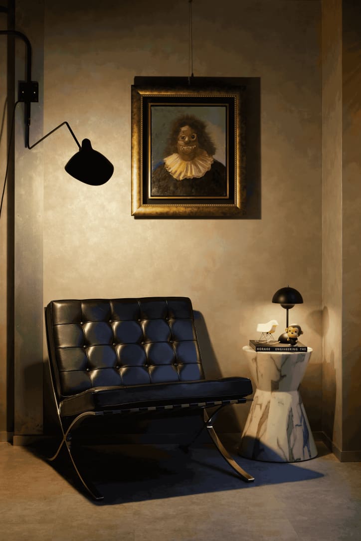 George Condo, Lord Gorilla, 2002. Photography of Lin Yuehong. Courtesy of Tatler Asia.