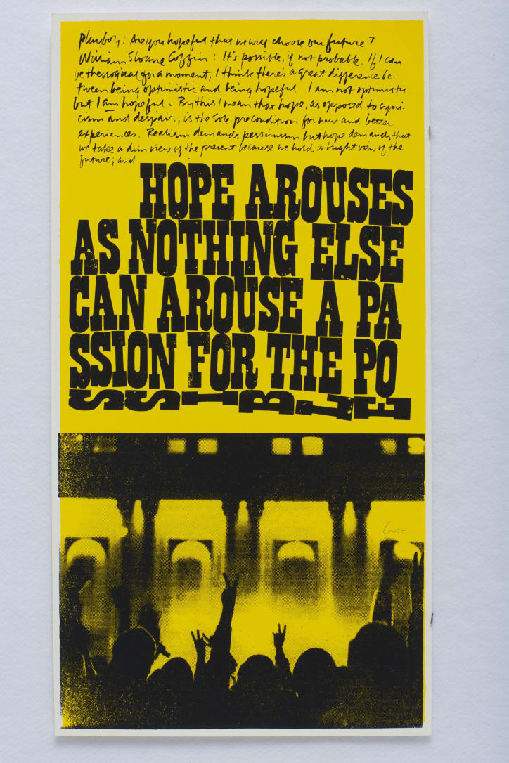 Corita Kent, passion for the possible, 1969 © 2024, Corita Art Center, corita.org