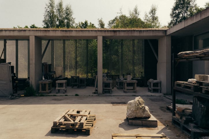 The Edinburgh Sculpture Workshop. Photograph by Murray Orr for Art Basel.