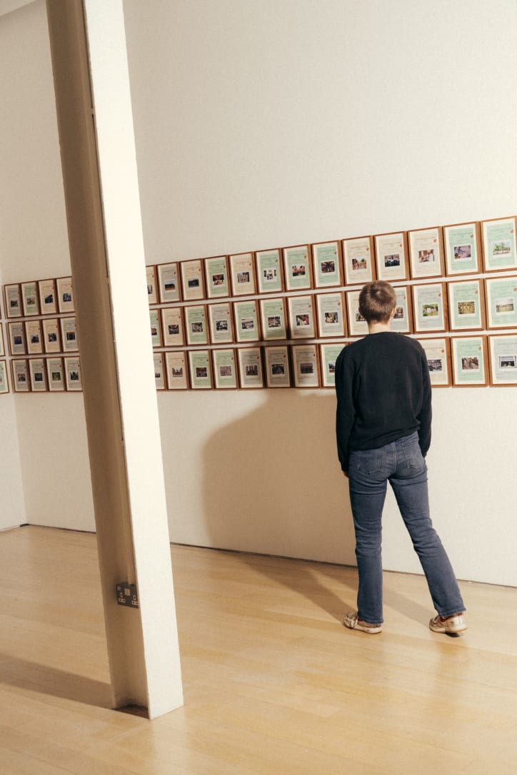Installation view at Fruitmarket. Photograph by Murray Orr for Art Basel.