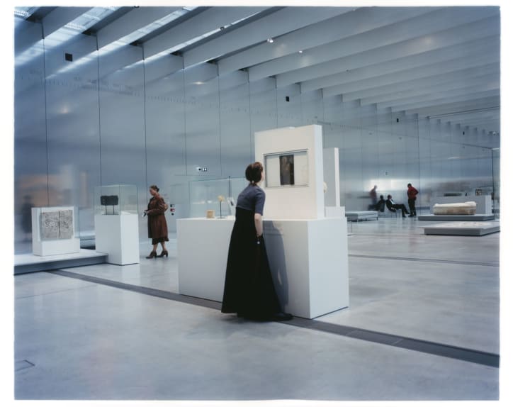 View of the Galerie du Temps, Louvre-Lens.