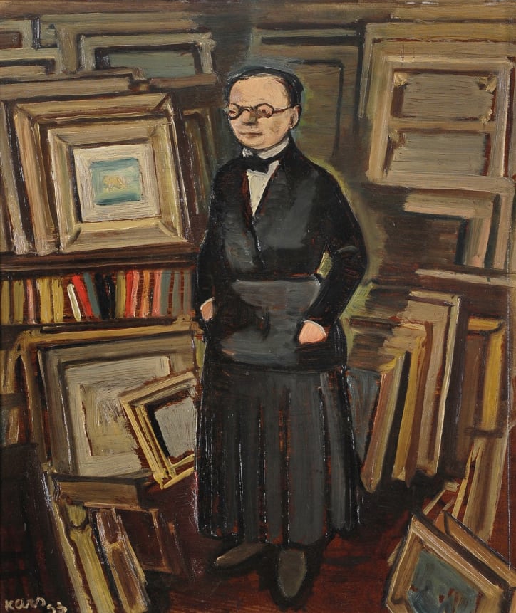 Georges Kars, Portrait de Berthe Weill, 1933. Private collection © Maxime Champion Delorme & Collin du Bocage
