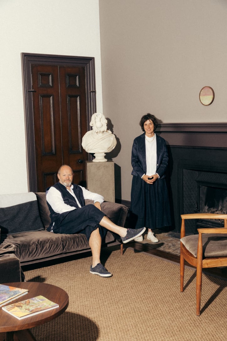 Richard and Florence Ingleby. Photograph by Murray Orr for Art Basel.