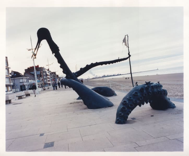 Artwork by Laure Prouvost in Dunkirk.