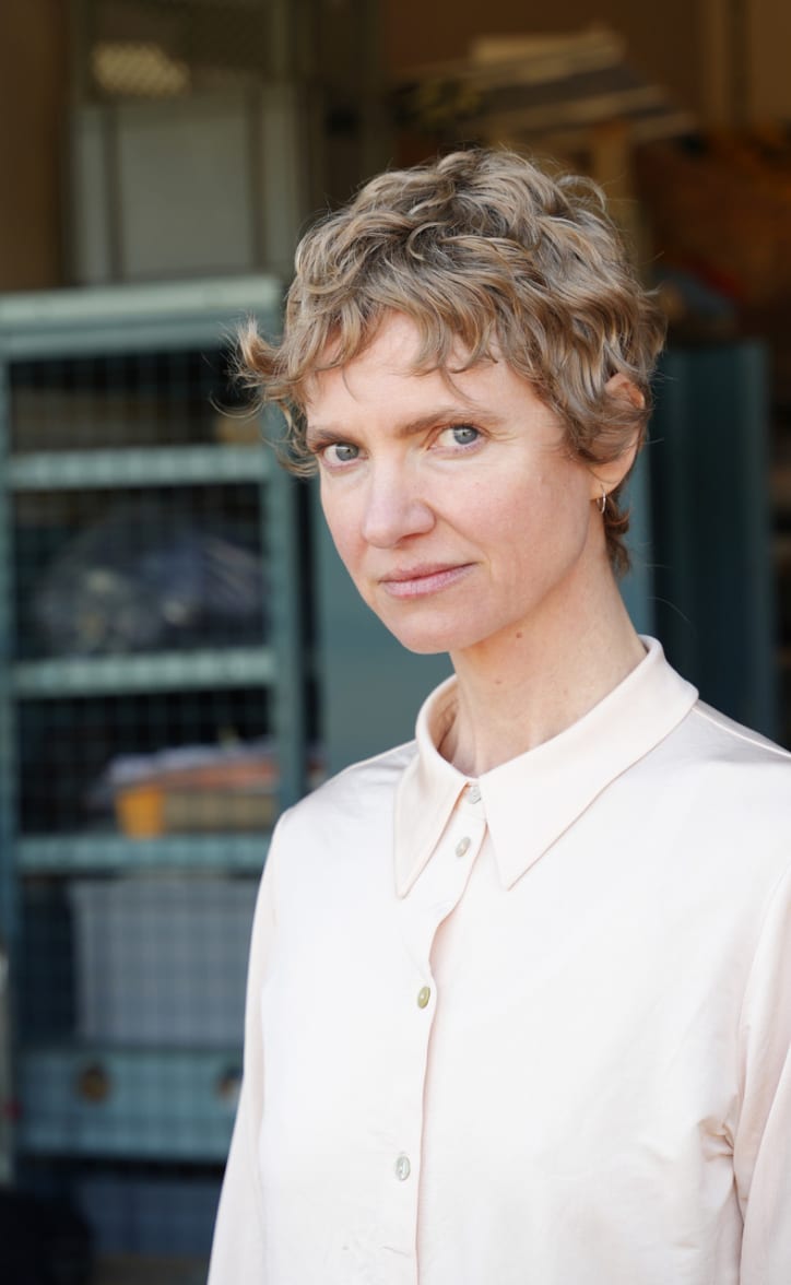 Portrait of Nina Beier. Photograph by Simon Dybbroe Møller. Courtesy of the artist and Croy Nielsen.