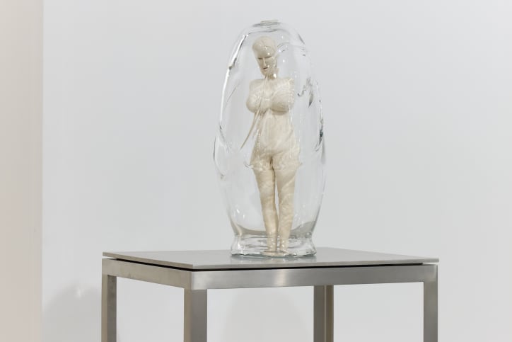 A work by Louise Bourgeois presented by Xavier Hufkens at Art Basel in Basel 2025.