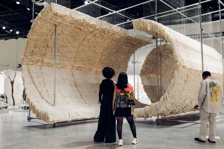 Zhu Jinshi, Pathway, 2024, presented by Pearl Lam Galleries. © Art Basel