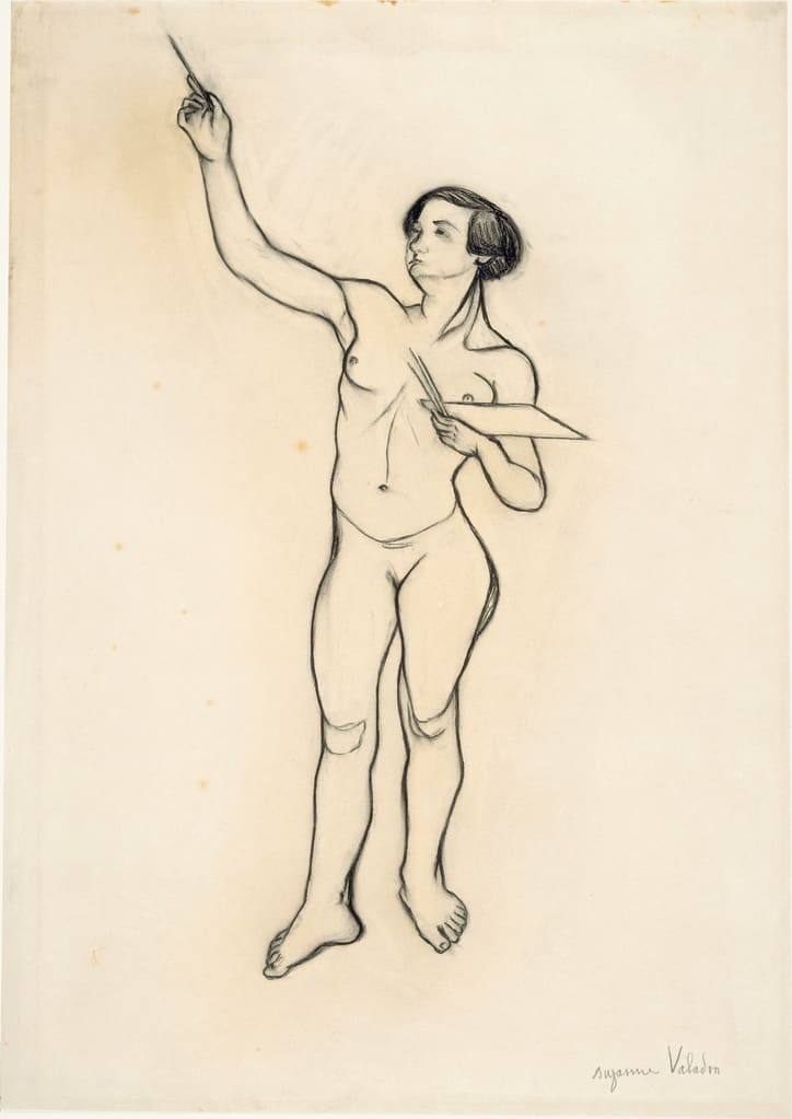 Suzanne Valadon, Nu à la palette, 1927. Bequest from Docteur Robert Le Masle, 1970. Paris, Centre Pompidou, Musée national d’art moderne. Photo credit: Centre Pompidou, MNAM-CCI/Philippe Migeat/ Dist. GrandPalaisRmn
