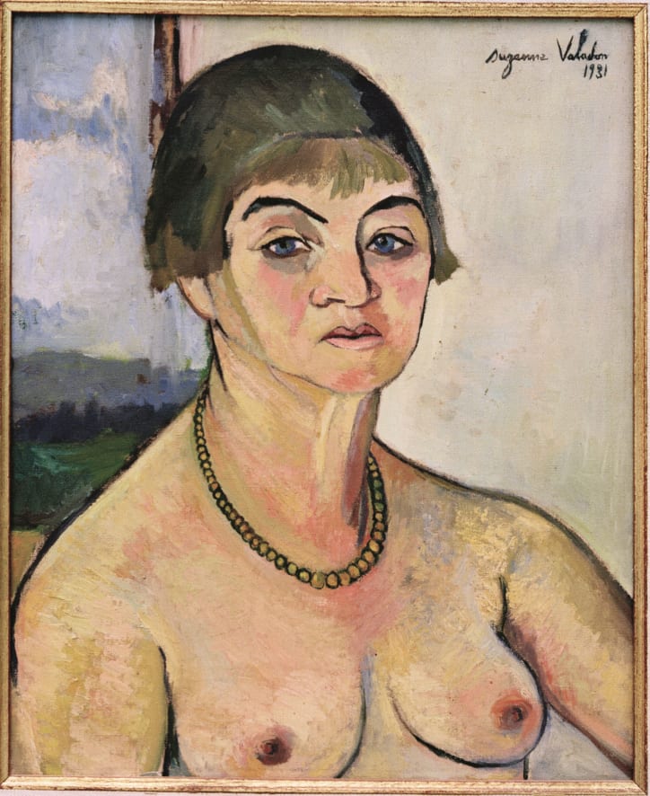 Suzanne Valadon, Autoportrait aux seins nus, 1931. Private collection, Switzerland. Photo © Akg-images
