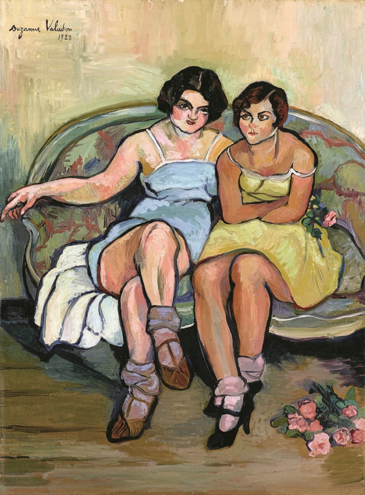 Suzanne Valadon, Les Deux Sœurs, 1928. Private collection. Photo © Matthew Hollow


