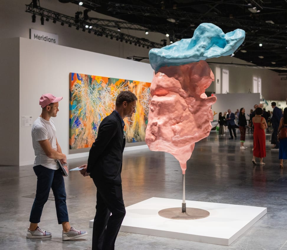 Franz West, Urs, n.d., presented by Van de Weghe. © Art Basel