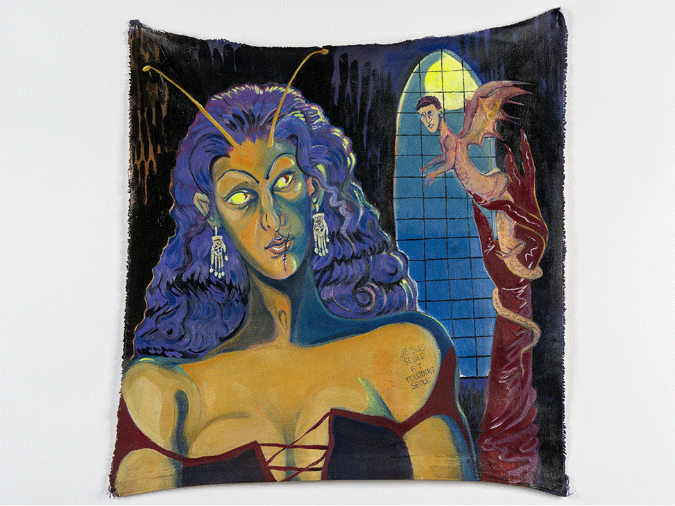 Neïla Czermak Ichti, je suis seule et toujours seule (unless ?), 2021. Courtesy of the artist and Anne Barrault.