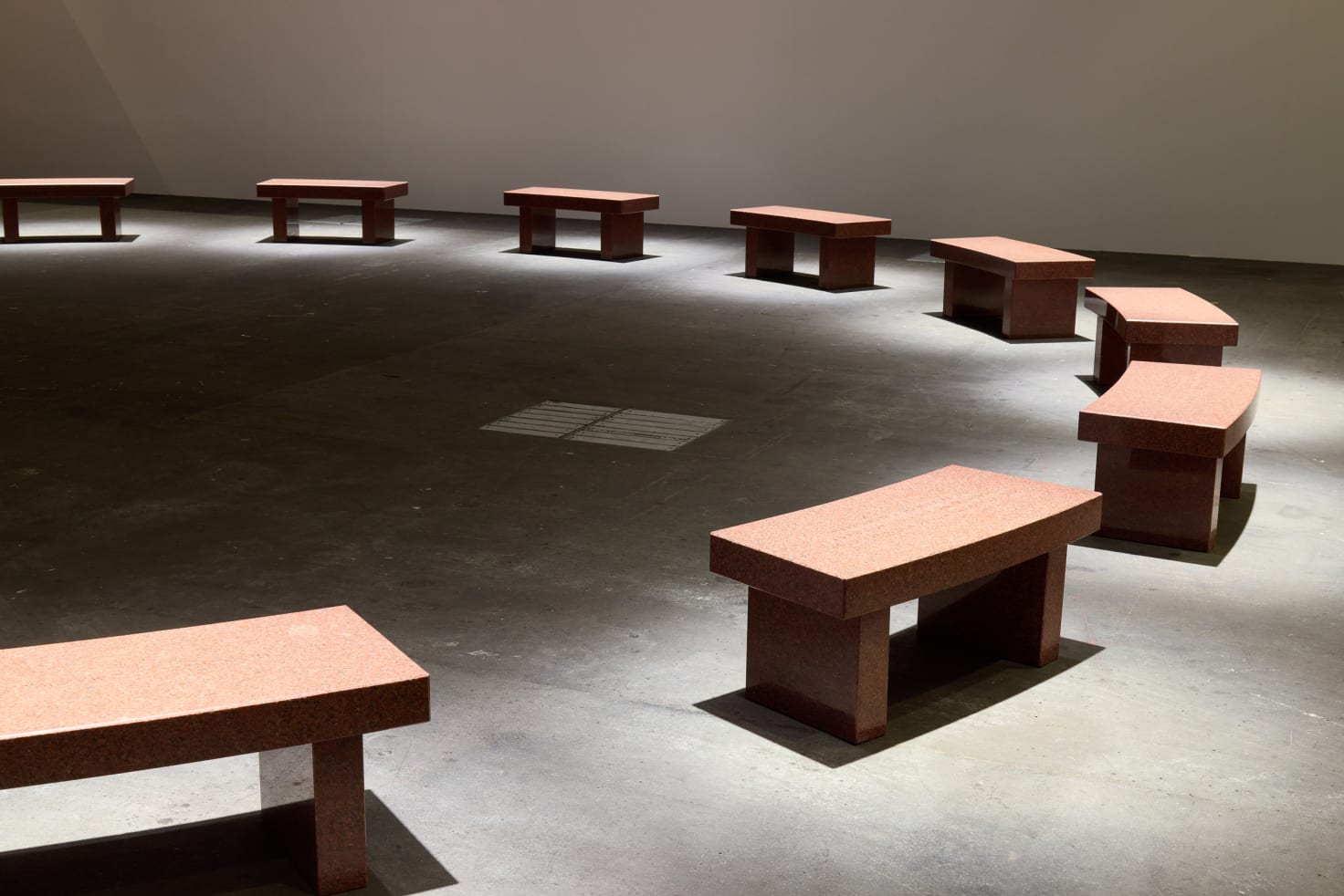 Jenny Holzer, Survival, 1989, presented by Hauser and Wirth at Art Basel in Basel 2024.