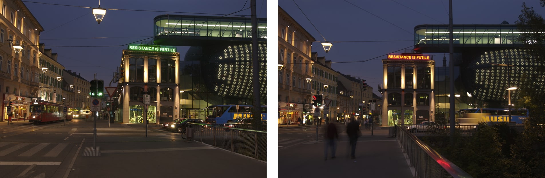Resistance is Futile, Resistance is Fertile, 2006. Kunsthaus Graz, Austria.
