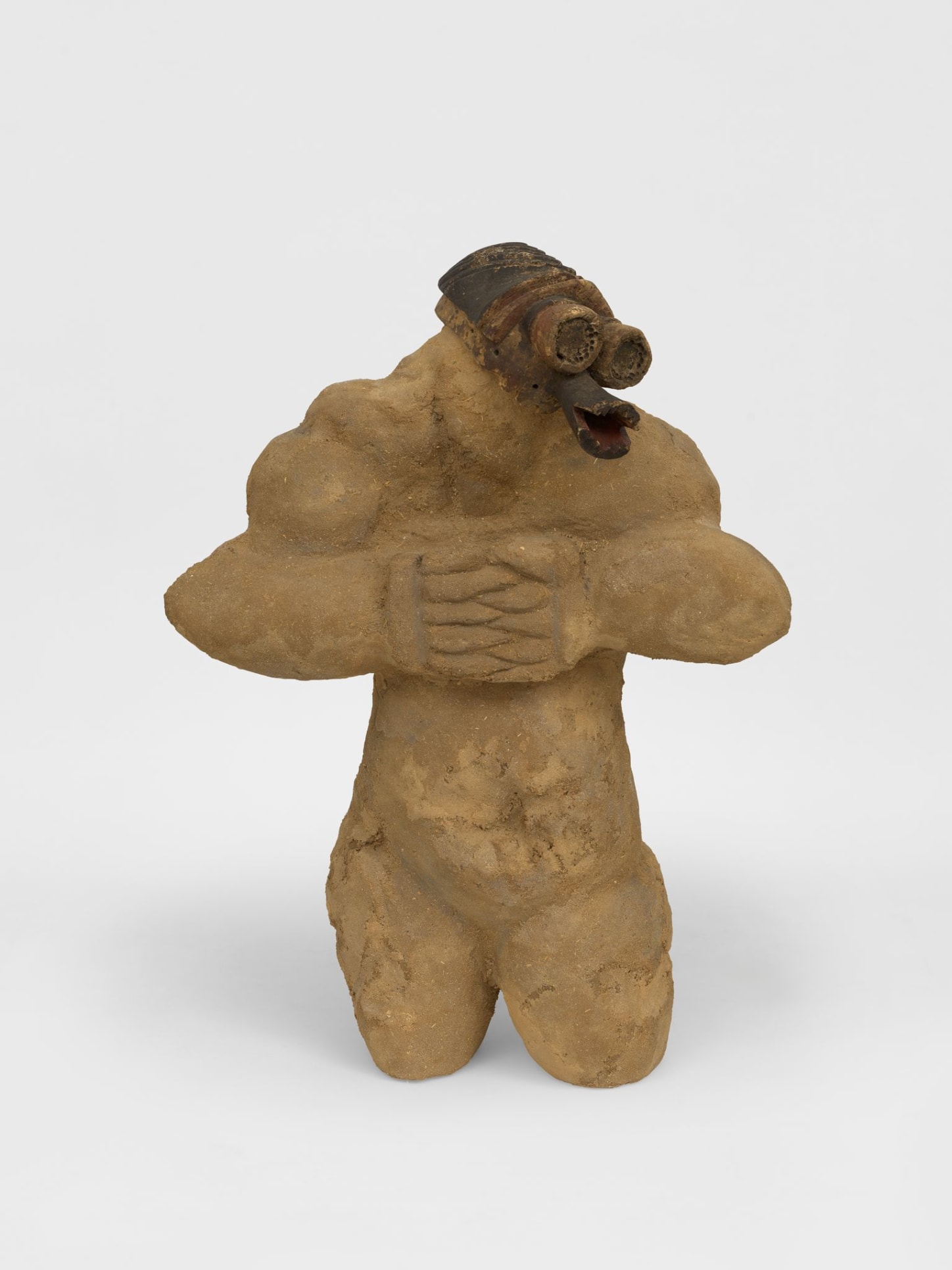 Ali Cherri, 'Vermilingua Bust', 2023. Courtesy of the Artist and Almine Rech, Photo Dan Bradica 