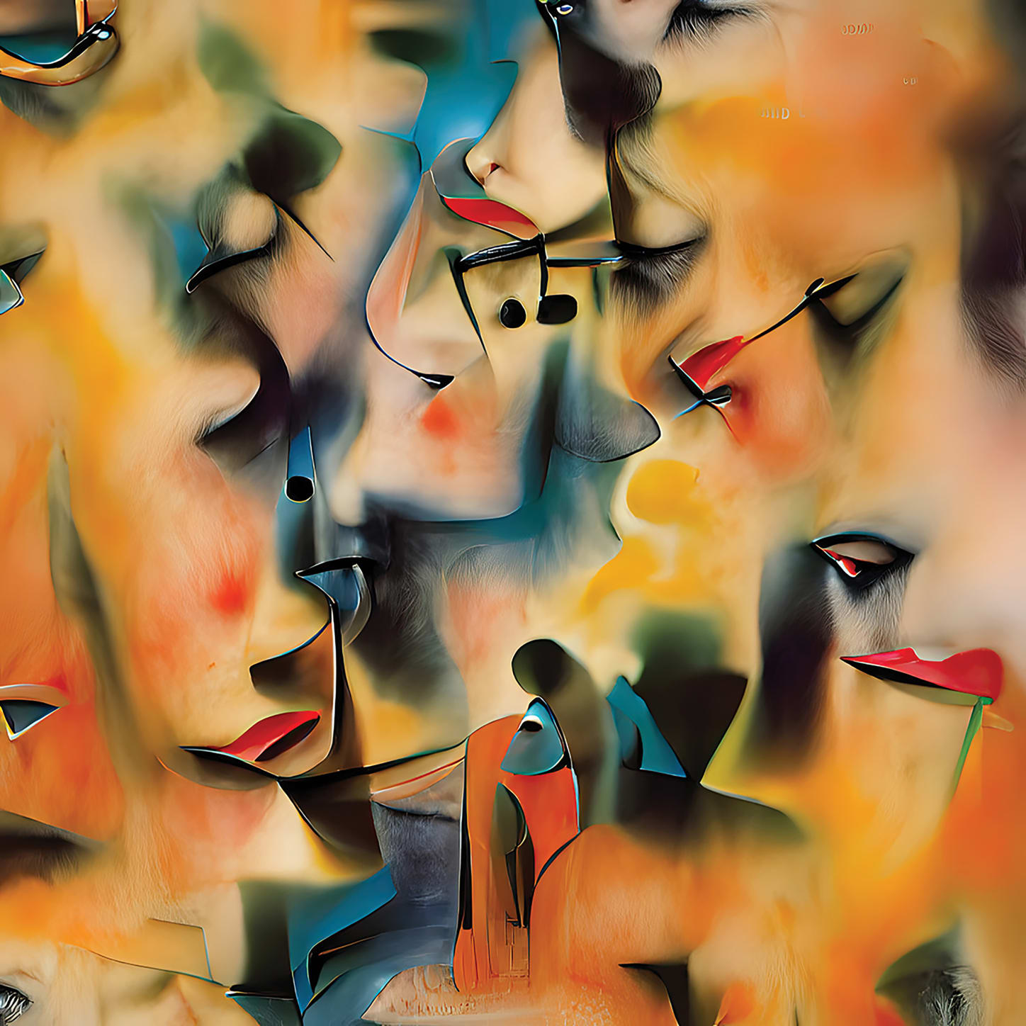 Botto，《Suffice Nuance》，「Genesis Period」，VQGAN，2022年2月25日鑄造，由BottoDAO提供