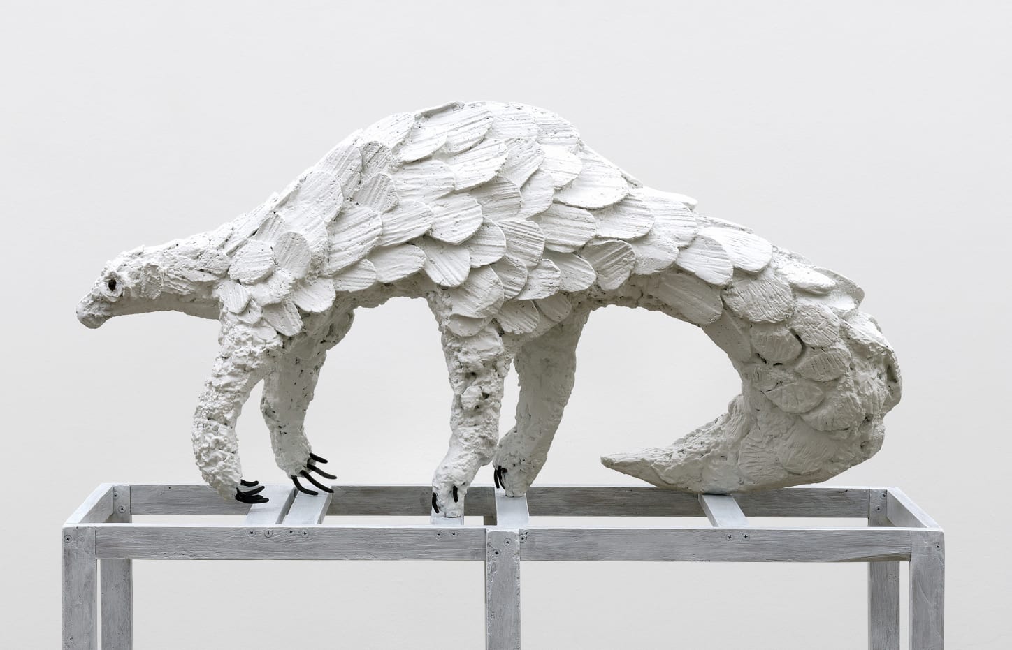 Lin May Saeed, Pangolin, 2021. Courtesy: Lin May Saeed Estate; Jacky Strenz. ©Lin May Saeed Estate. Photo: Wolfgang Günzel.