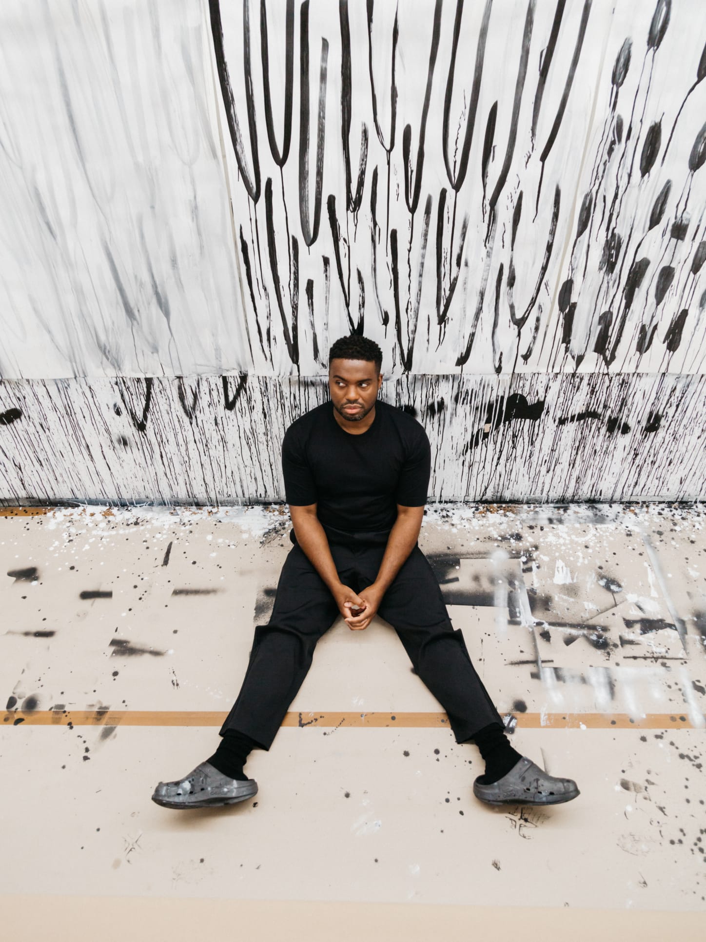Portrait of Adam Pendleton. Photography by Daniel Terna.