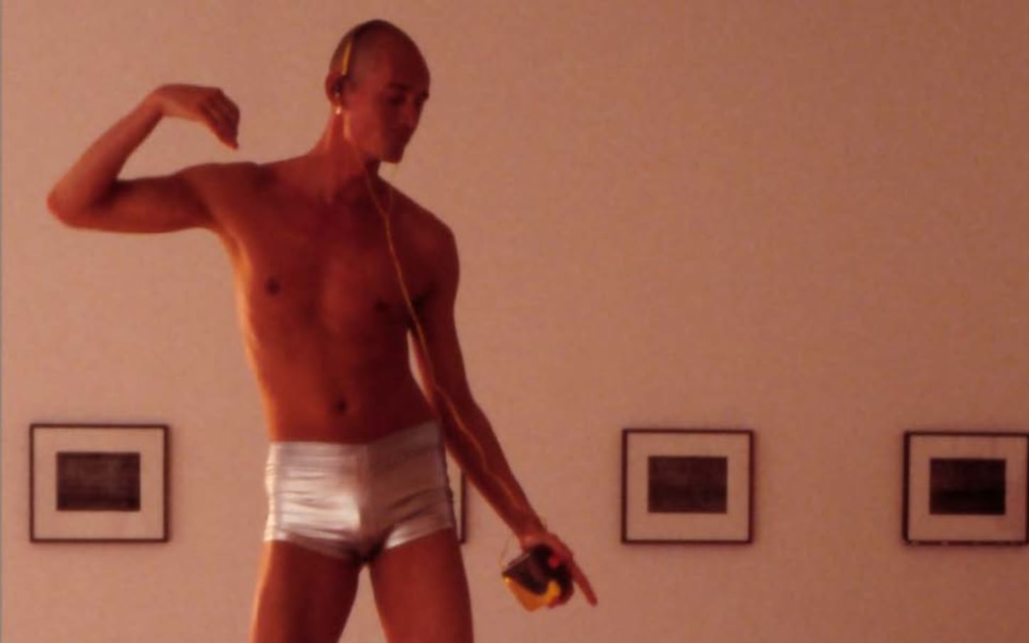 Felix Gonzalez-Torres' 'Untitled' (Go-Go Dancing Platform), 1991, will be performed twice a day for 5 minutes at an undisclosed time, except on Monday, June 16 (once every hour).