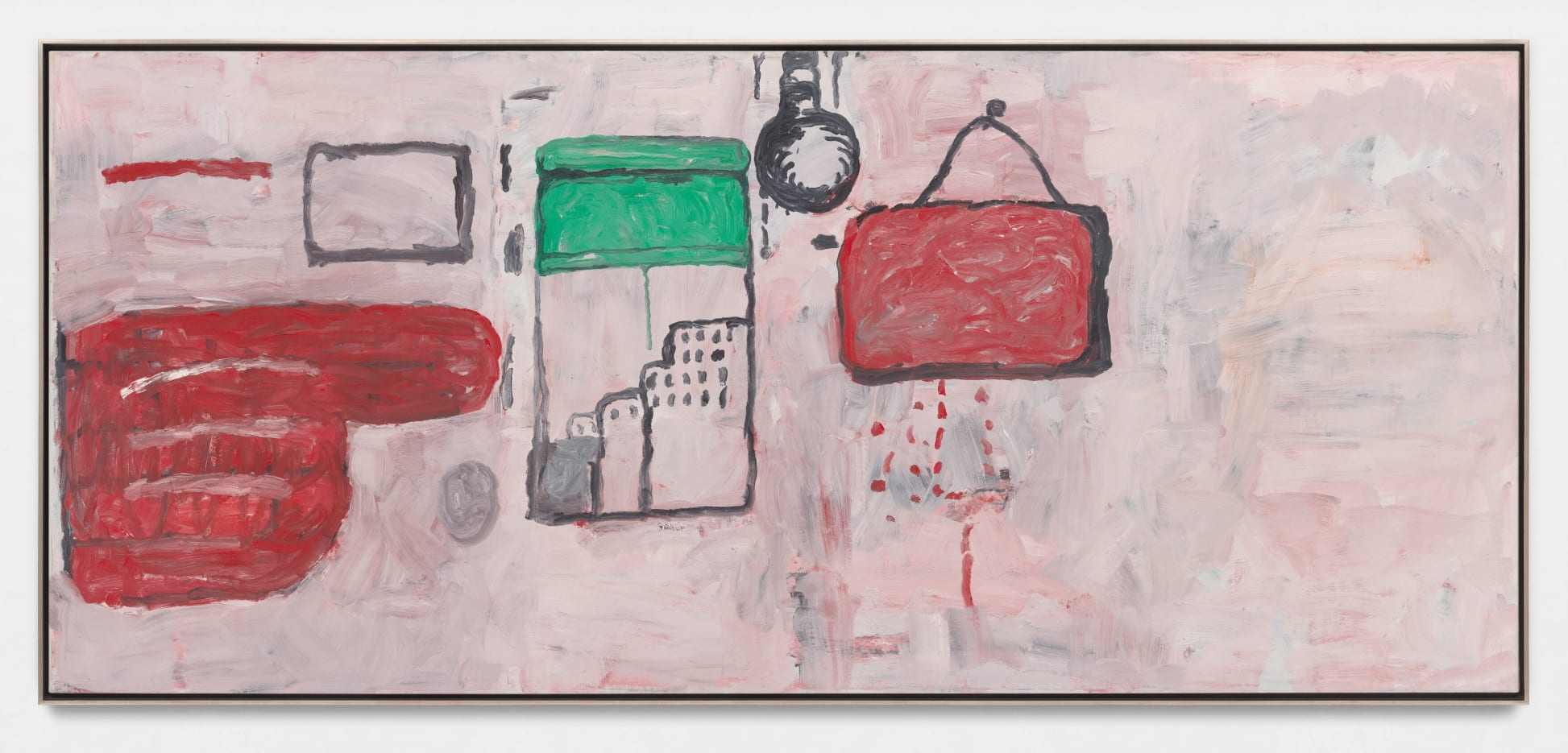 Philip Guston, 'Sign', 1970. Courtesy of Hauser and Wirth