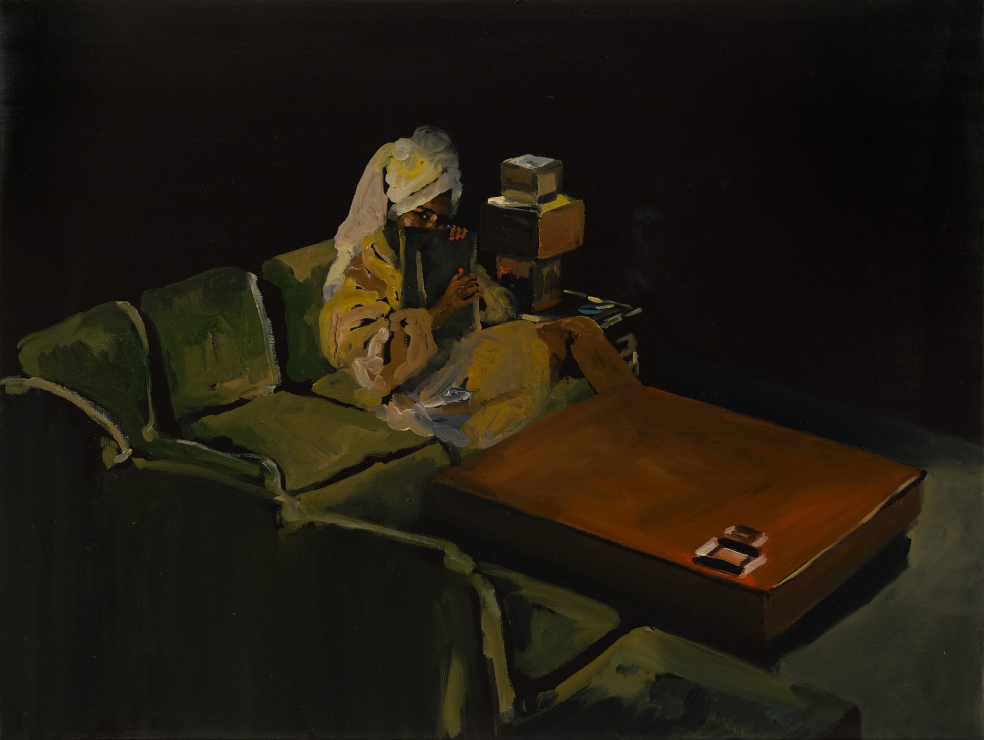 Danielle Mckinney, Read the Room, 2024. Courtesy of the artist and Marianne Boesky Gallery.