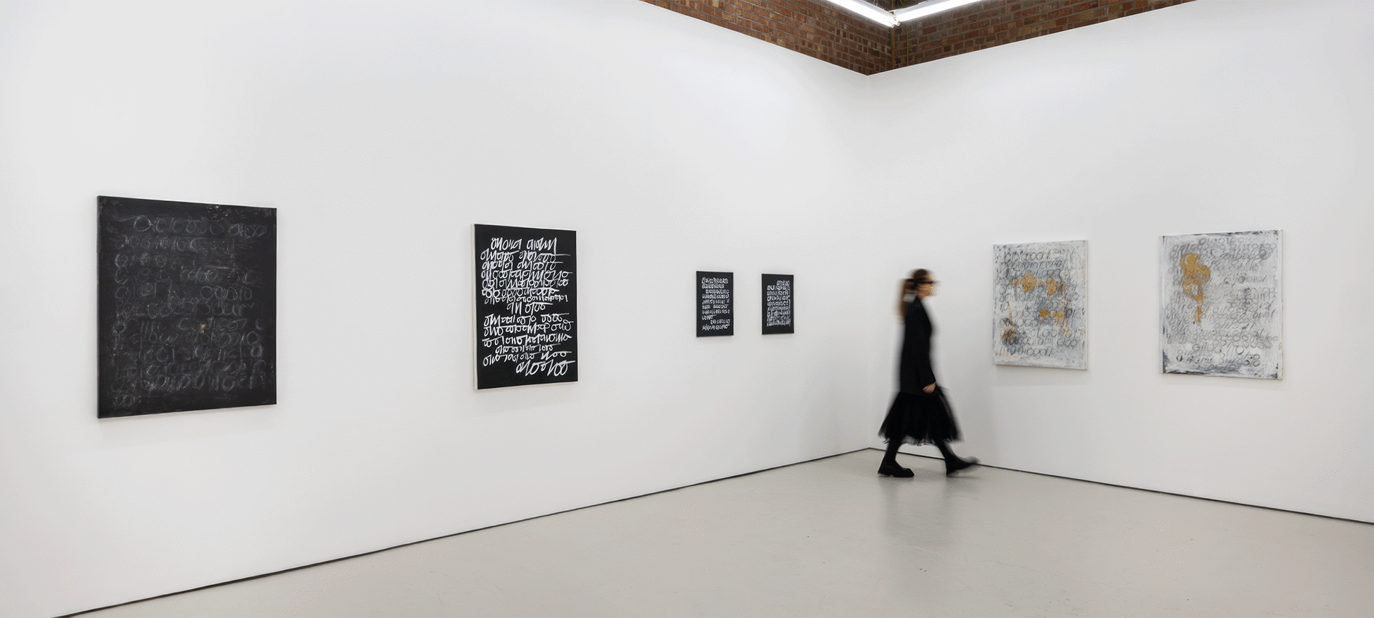 Installation view of Sacha Stiles, B1NARY 0DES at Annka Kultys Gallery, London, 2023. Courtesy of the artist and Annka Kultys Gallery. 