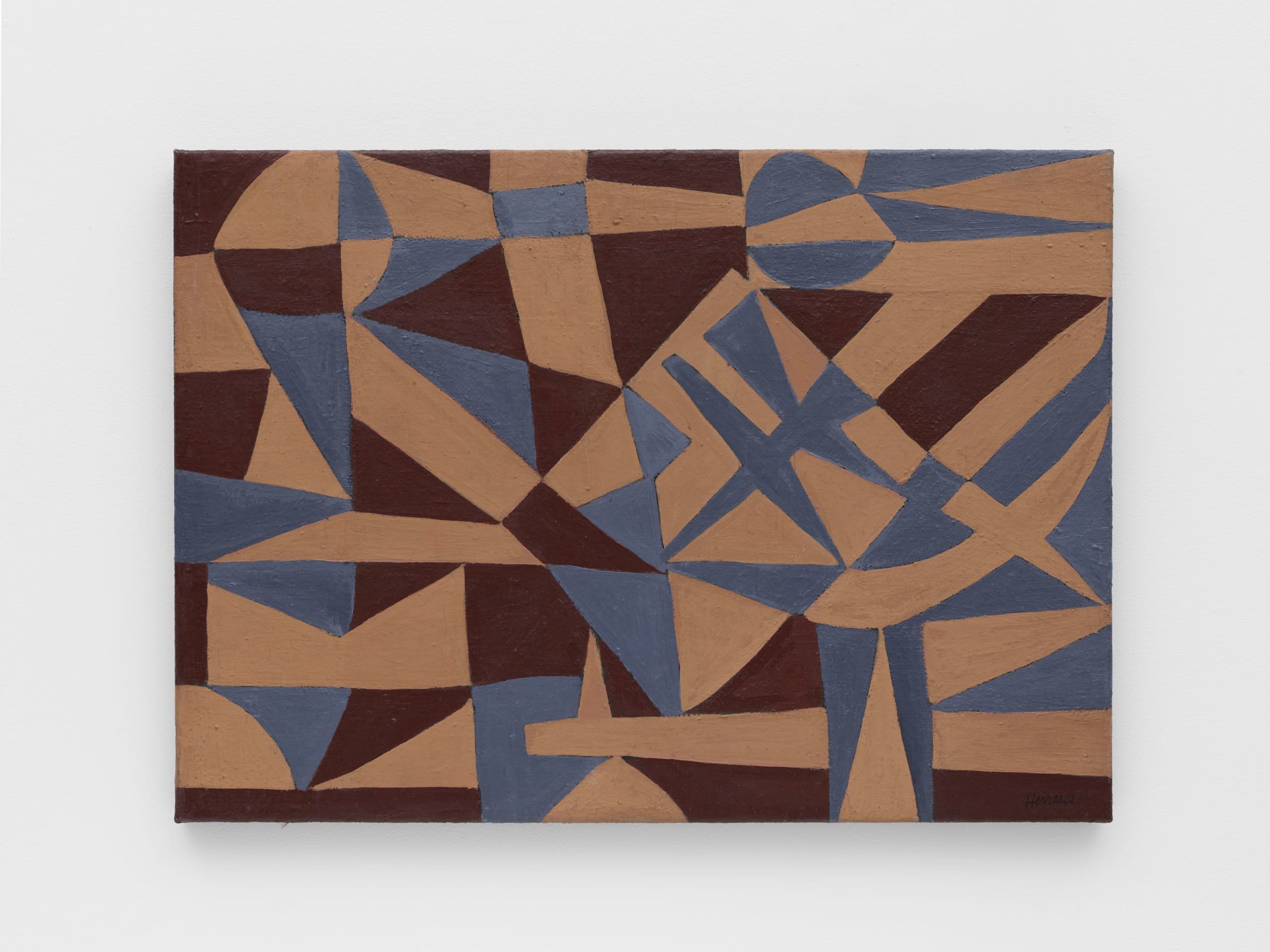 卡门·埃雷拉，《无题》，1948年。© Carmen Herrera。图片由里森画廊提供。
