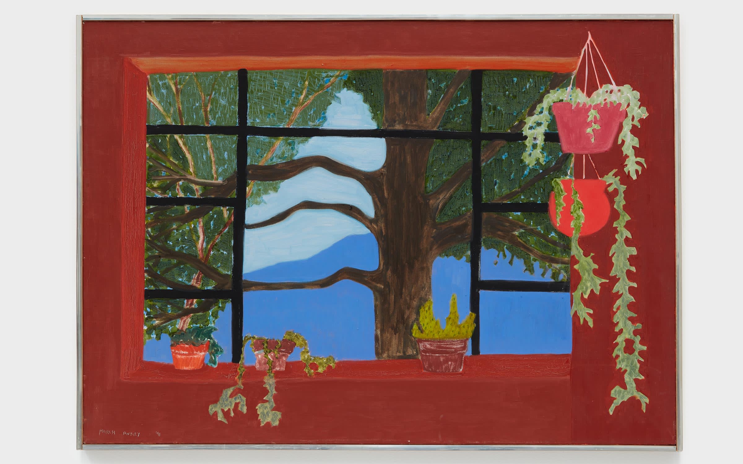 March Avery, Bearsville Window, 1991. © March Avery. Courtesy of the artist and Blum & Poe, Los Angeles/New York/Tokyo.