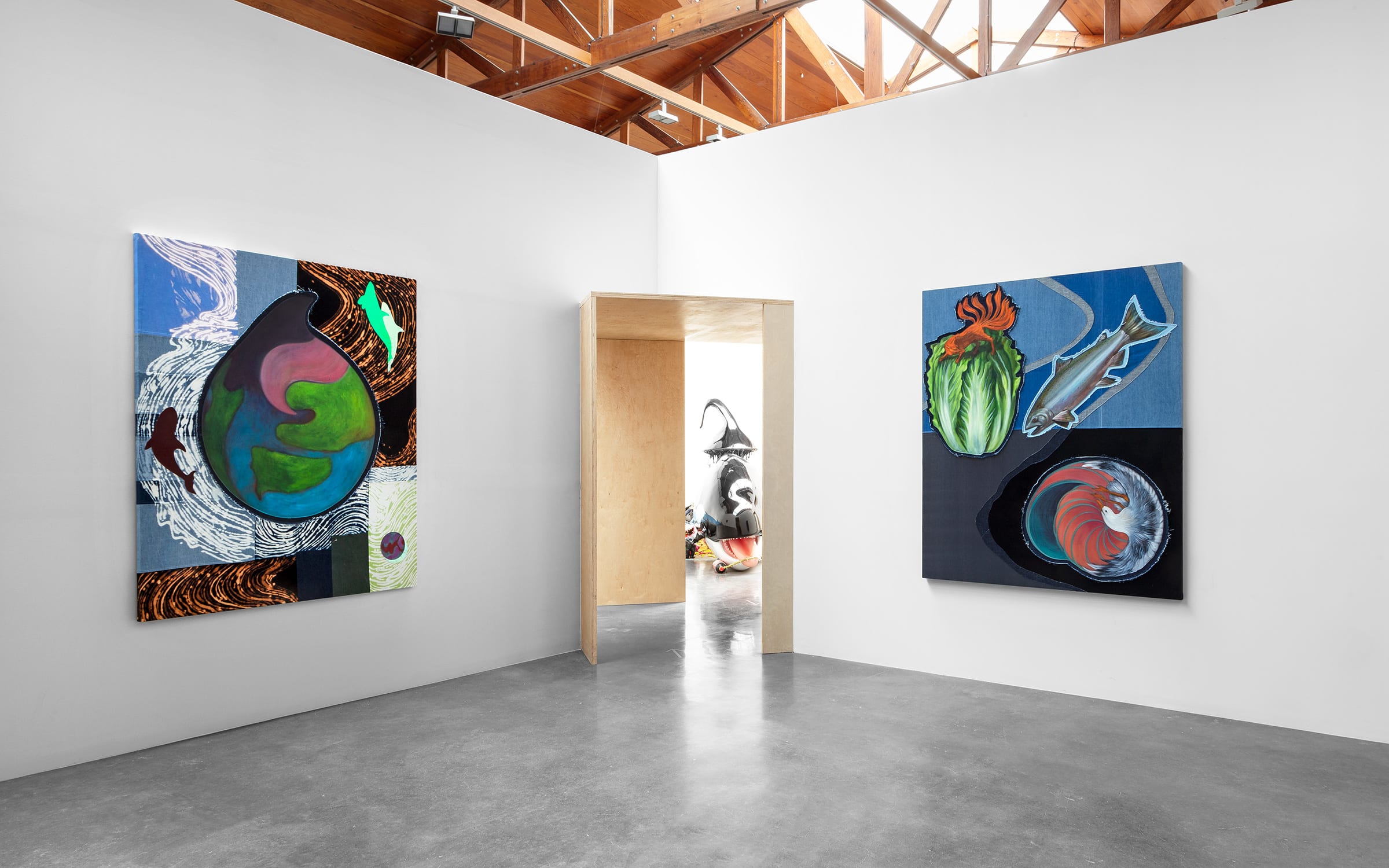 Kurimanzutto, Siembra: Galeria Agustina Ferreyra, Ad Minoliti and Zadie Xa. Courtesy of the artists and of the galleries, Mexico City. 