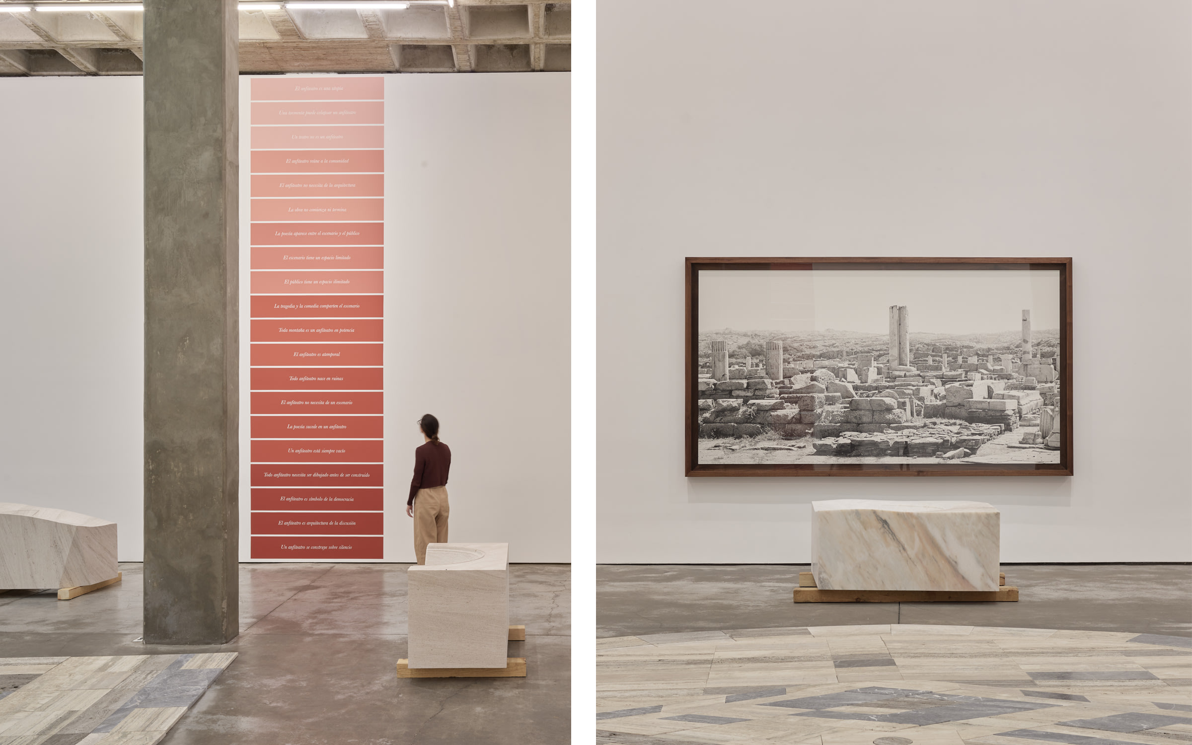 Jorge Méndez Blake, Nos sentamos, escuchamos, discutimos (We sit, we listen, we discuss), 2020. Credit: Fernando Marroquin T. Courtesy of the artist and OMR, Mexico City.