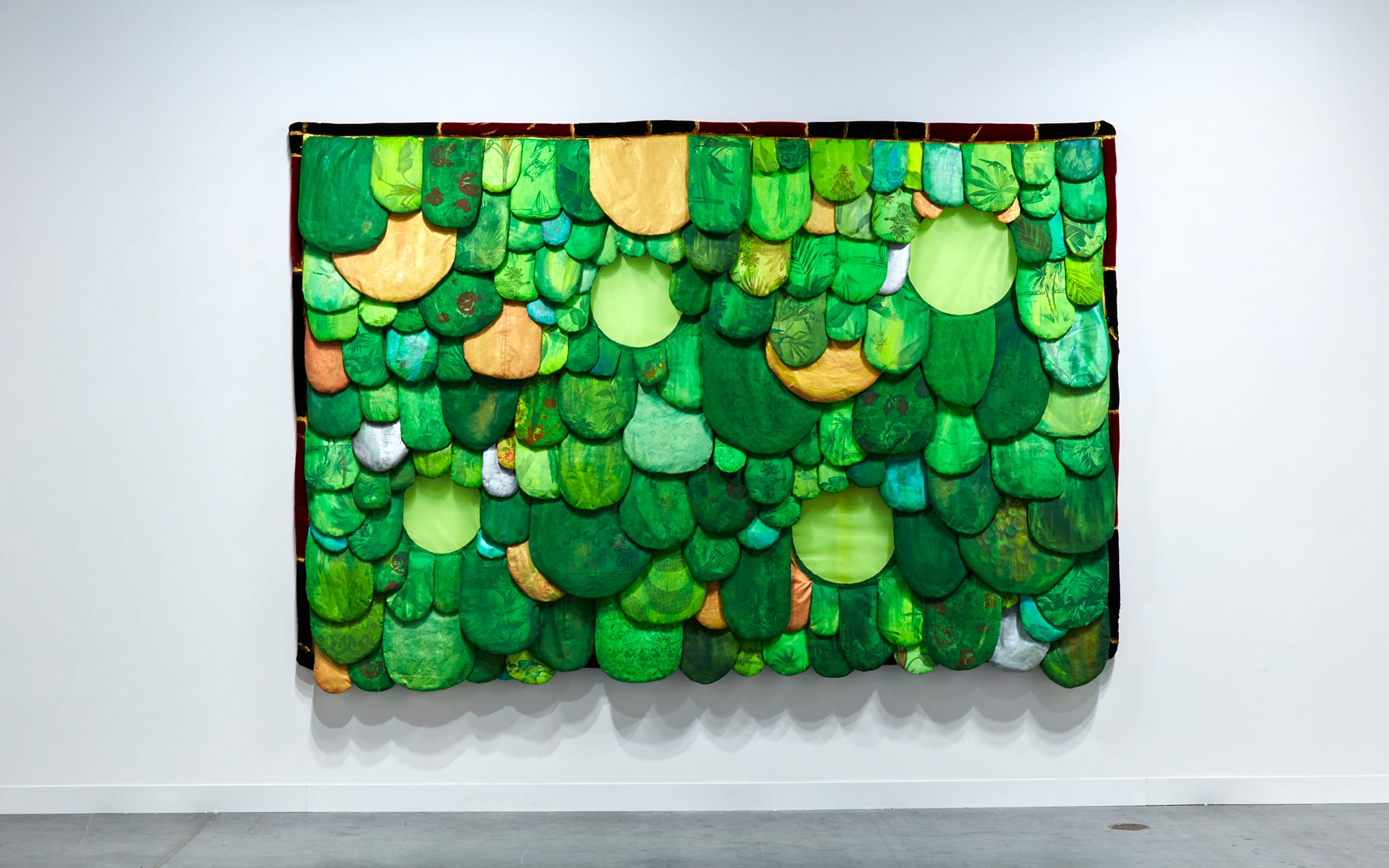 Artwork in Fortes D’Aloia & Gabriel’s booth at Art Basel Miami Beach 2019.