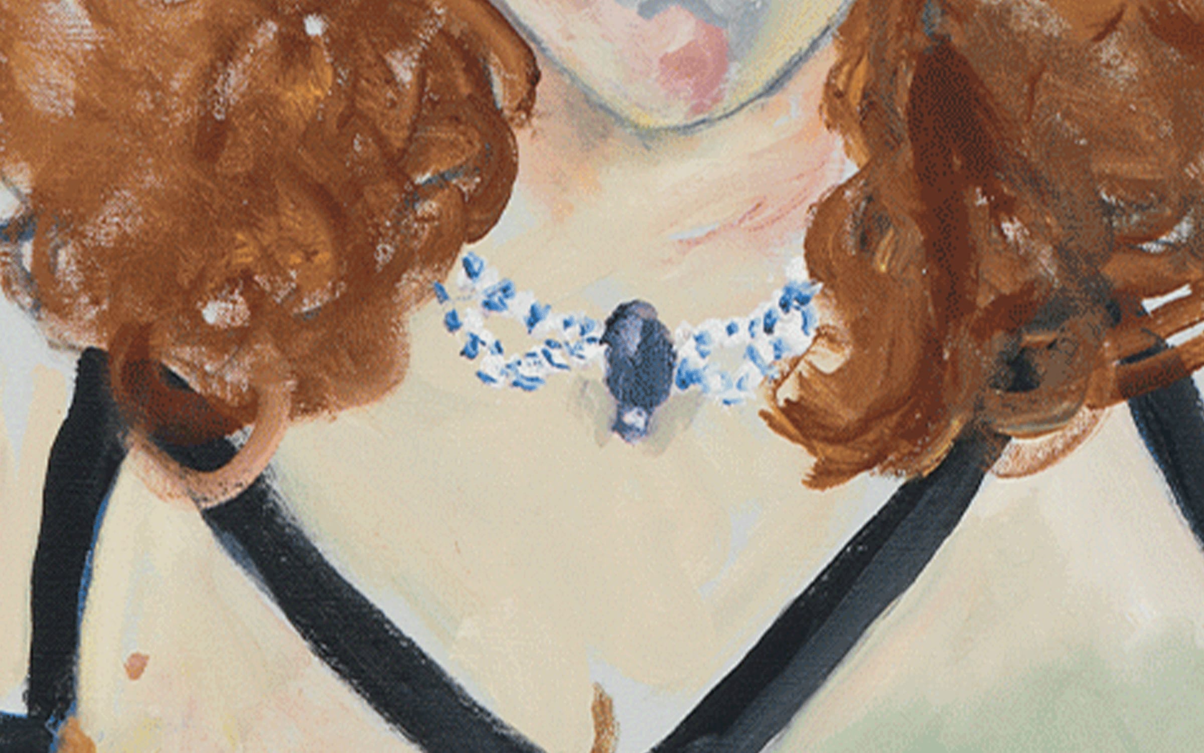 Alice Neel, Annie Sprinkle (detail), 1982. Private collection © The Estate of Alice Neel and David Zwirner. Photograph by Kerry McFate.