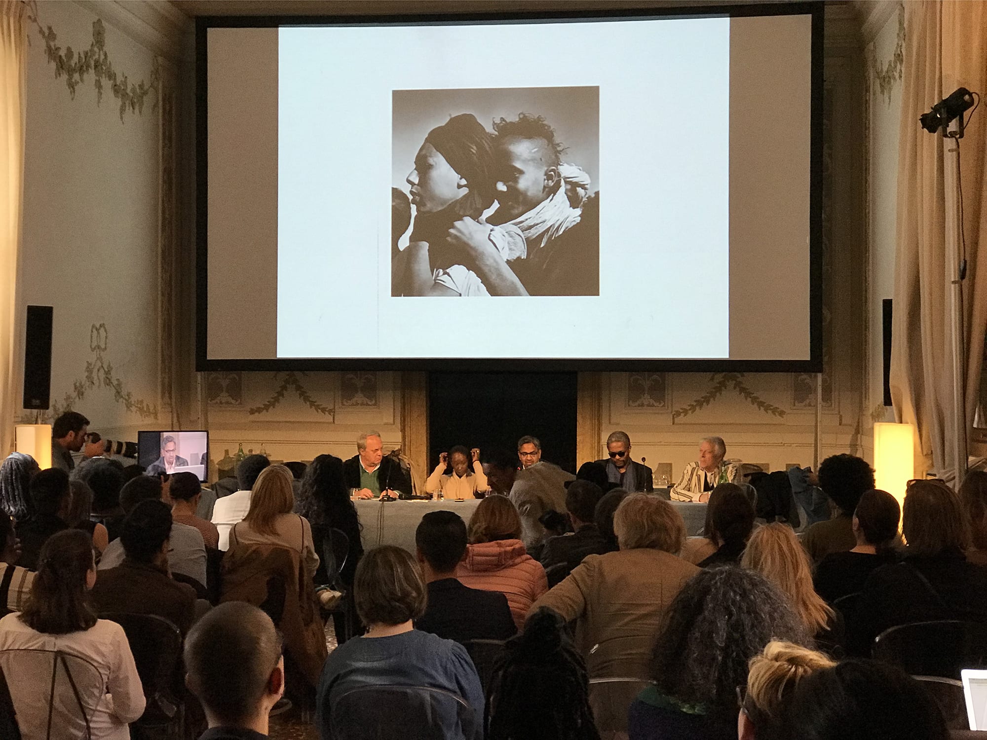 ‘Revue Noire (1991-2001): the magazine of contemporary African art’, a talk held during AAVF 2019. Photo by Neri Torcello. Courtesy of AAVF.
