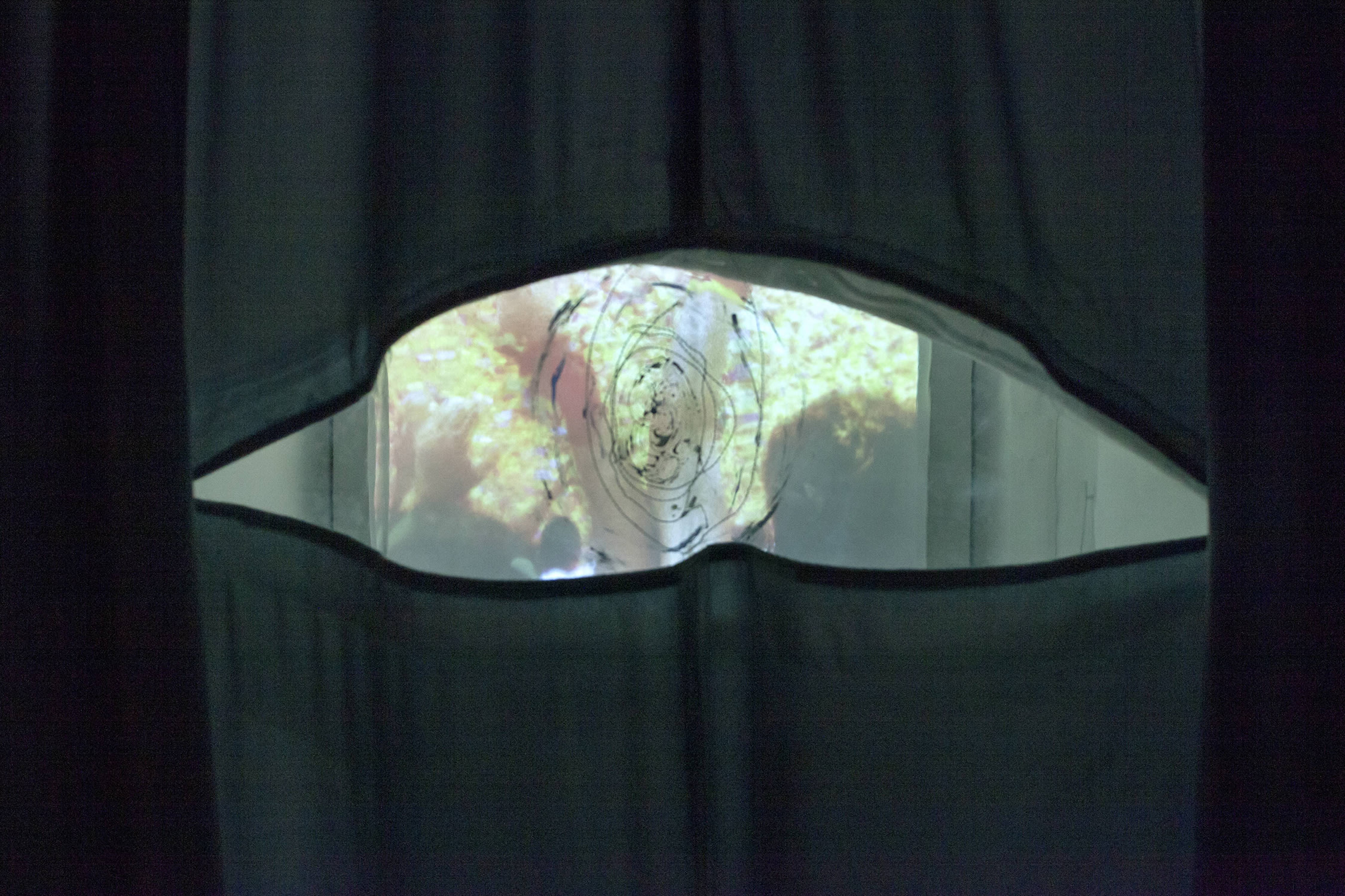 Pauline Curnier Jardin, Explosion Ma Baby, 2016. Installation view at Hamburger Bahnhof, Berlin, 2019. Courtesy of the artist. © Mathias Völzke.