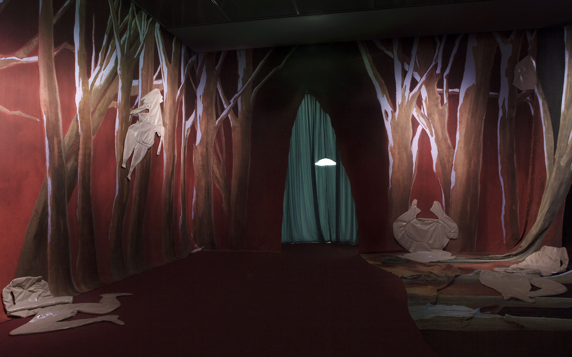 Pauline Curnier Jardin, Explosion Ma Baby, 2016. Installation view at Hamburger Bahnhof, Berlin, 2019. Courtesy of the artist. © Mathias Völzke.