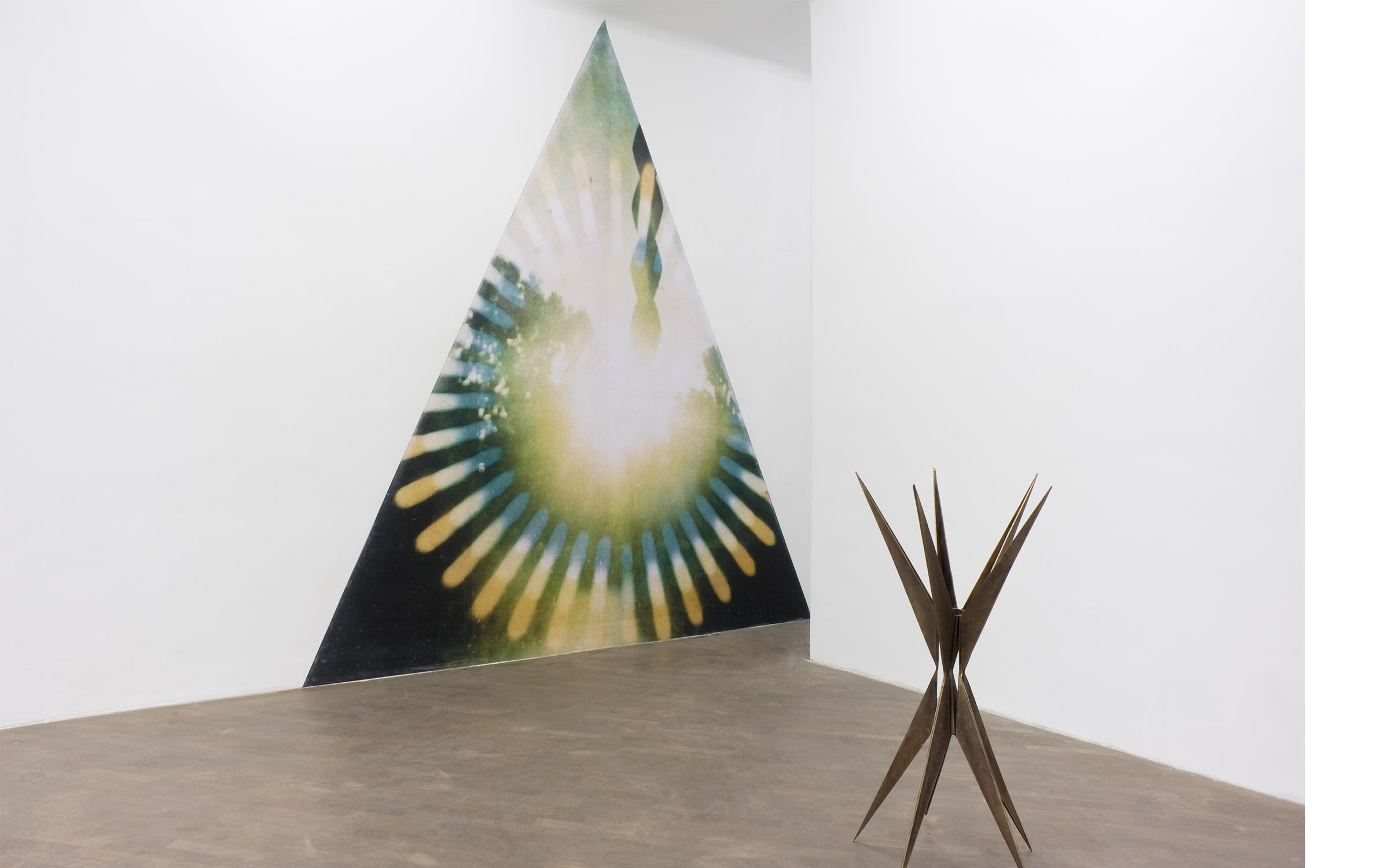Installation view of an exhibition by Marius Engh and Tillman Kaiser at Emanuel Layr, 2011. Courtesy of the artists and Emanuel Layr, Vienna and Rome.