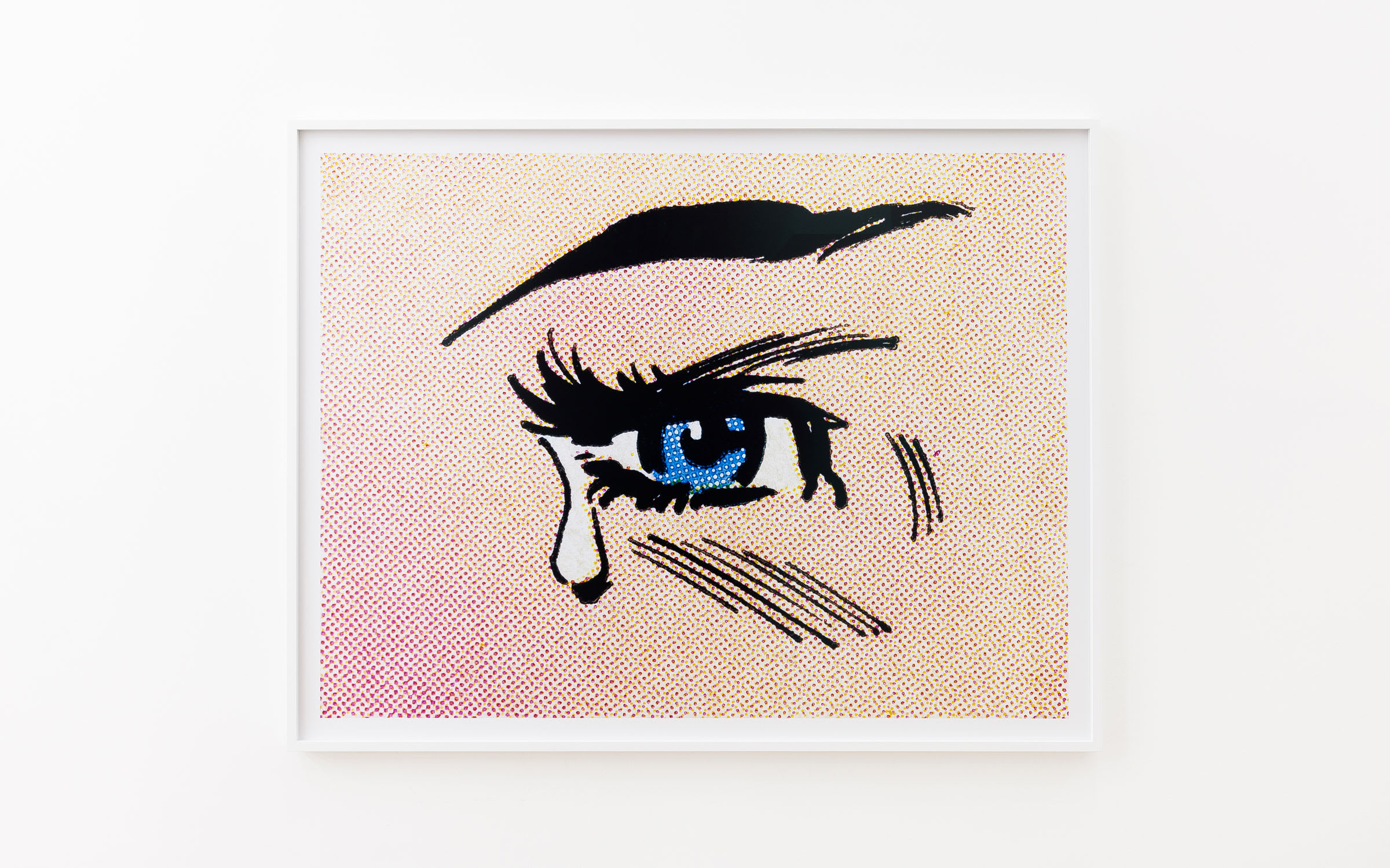 Anne Collier, Woman Crying (Comic) #28, 2020. Courtesy of the artist and The Modern Institute/Toby Webster Ltd, Glasgow. Photo by Patrick Jameson.