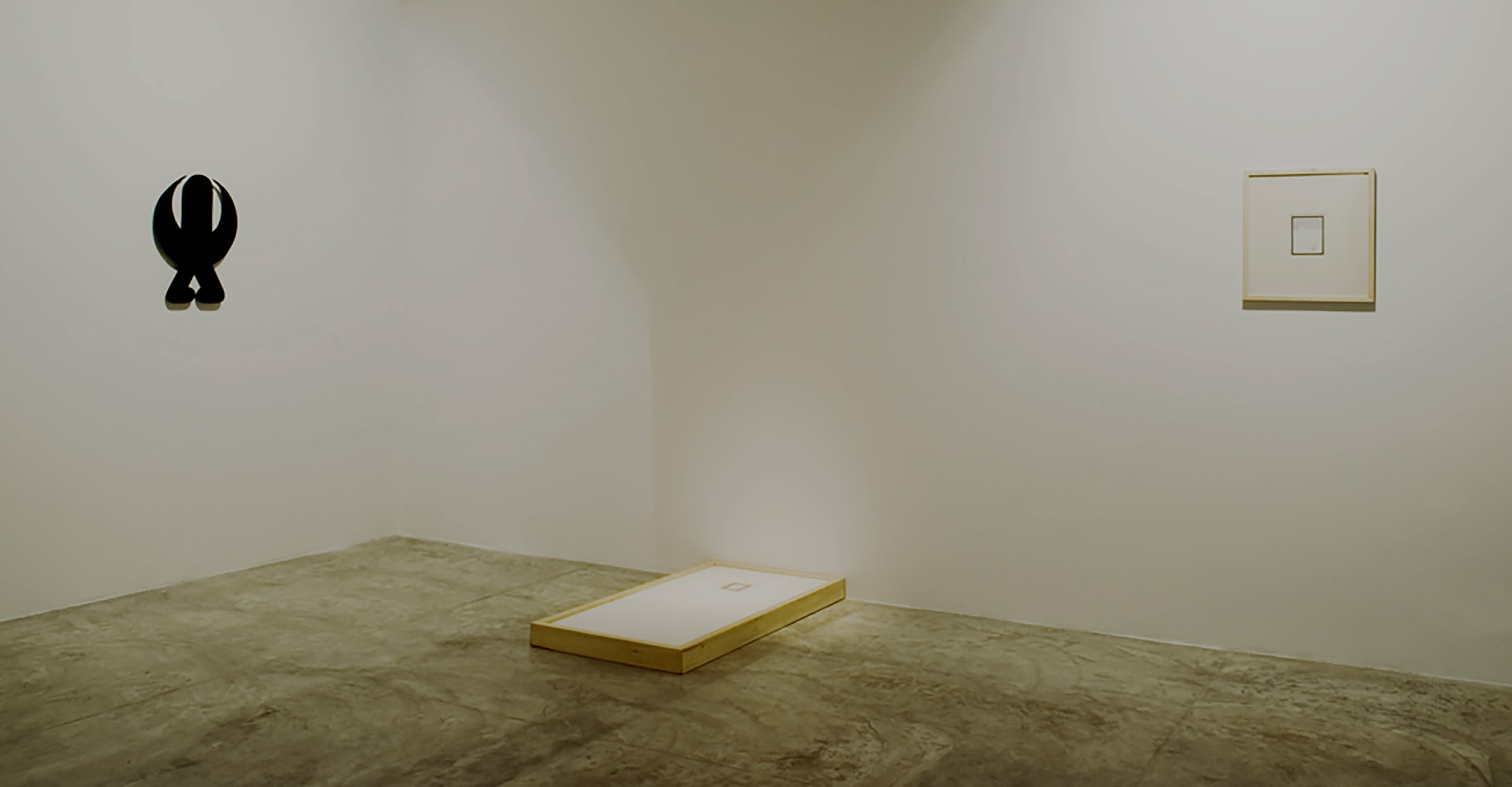 Installation view of the exhibition ‘The centre cannot hold’, a project by Fahd Burki, Murad Khan Mumtaz, and Alyssa Pheobus, Grey Noise, Lahore, February 2011. Back then, the gallery was still located in Pakistan's second-most populous city. Courtesy of the artists and Grey Noise, Dubai.