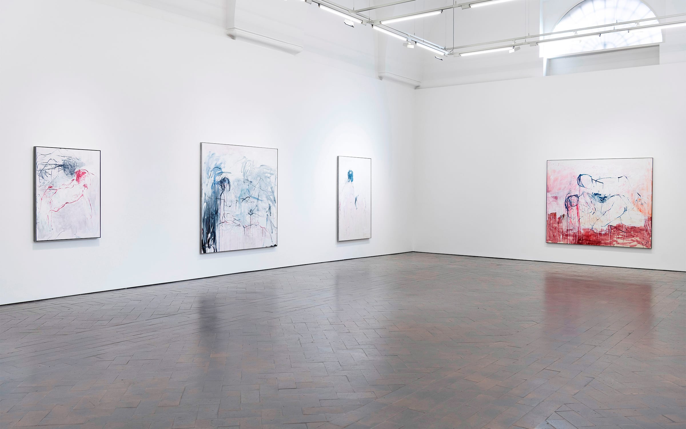 Tracey Emin, Exhibition view at Galleria Lorcan O'Neill, 2019. Courtesy of Galleria Lorcan O’Neill. Photo by Giorgio Benni.