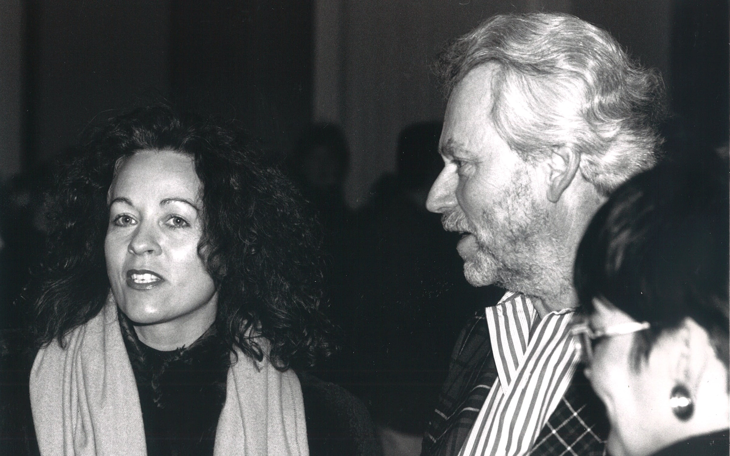 1988年，Rosemarie Schwarzwälder與Donald Judd。圖片由Galerie nächst St. Stephan Rosemarie Schwarzwälder（維也納）提供。