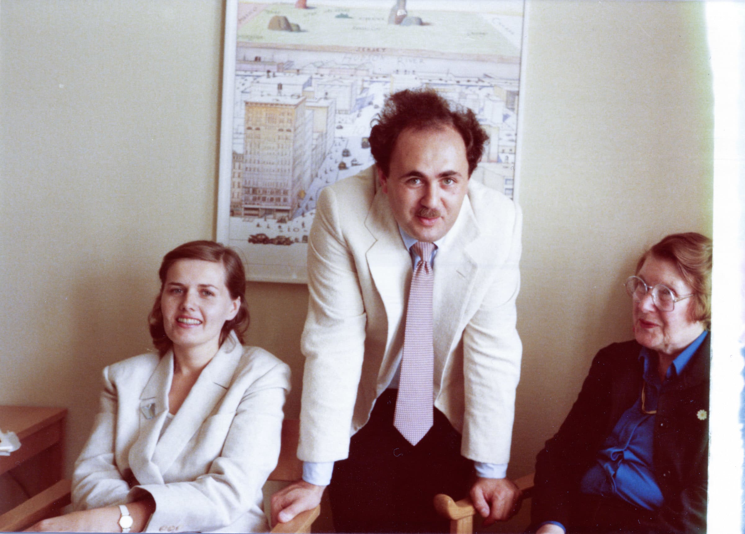 Margareta and Miklos von Bartha with Lisa Baertling, c.1974. Photography: Olle Baertling. Courtesy of von Bartha.
