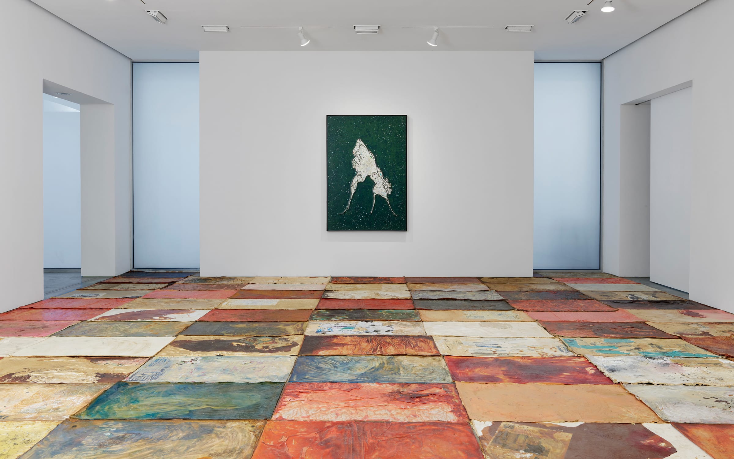 'Mandy El-Sayegh & Lee Bul: Recombinance', on view at Lehmann Maupin New York, February 25  through April 10, 2021. Photo by Elisabeth Bernstein, courtesy Lehmann Maupin, New York, Hong Kong, Seoul, and London.